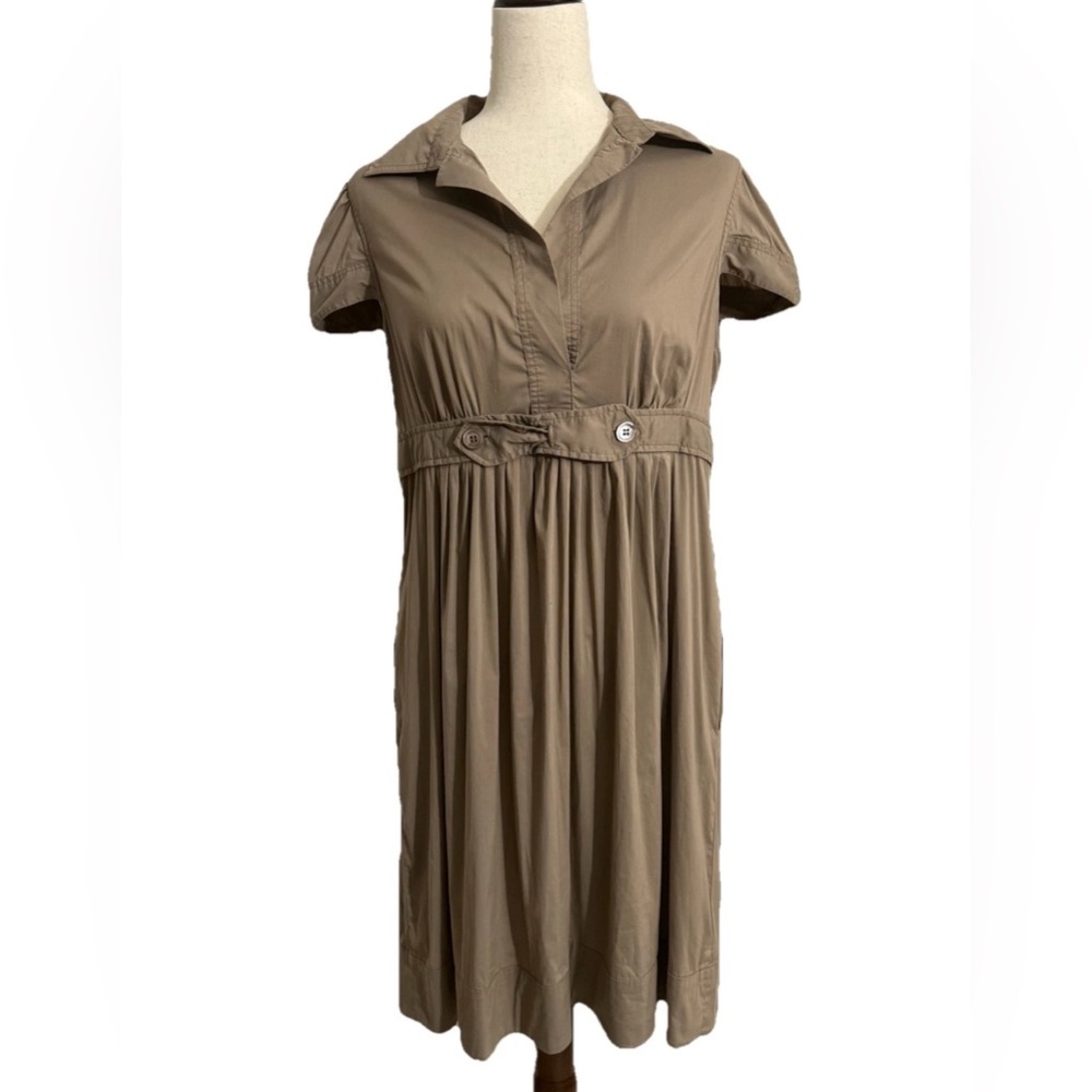 BCBG Maxazria Dress Cotton Blend Size Large